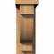 Ekena Millwork Alpine Smooth Corbel w/Backplate, Western Red Cedar, 5 1/2"W x 14"D x 14"H COR06X14X14ALP01SWR - alternate 3